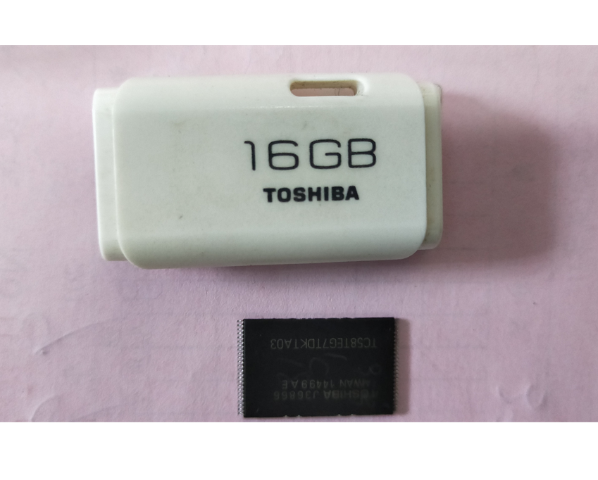 东芝U盘拆芯片数据恢复