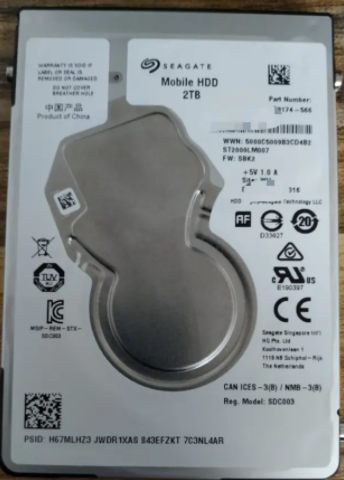 ST2000LM007 通病 长忙 终端报LED故障数据恢复成功